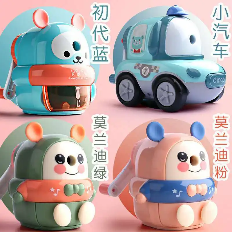 Kawaii детский карандаш-нож мультяшный точилка для карандашей канцелярские товары Автоматическая Ручная
