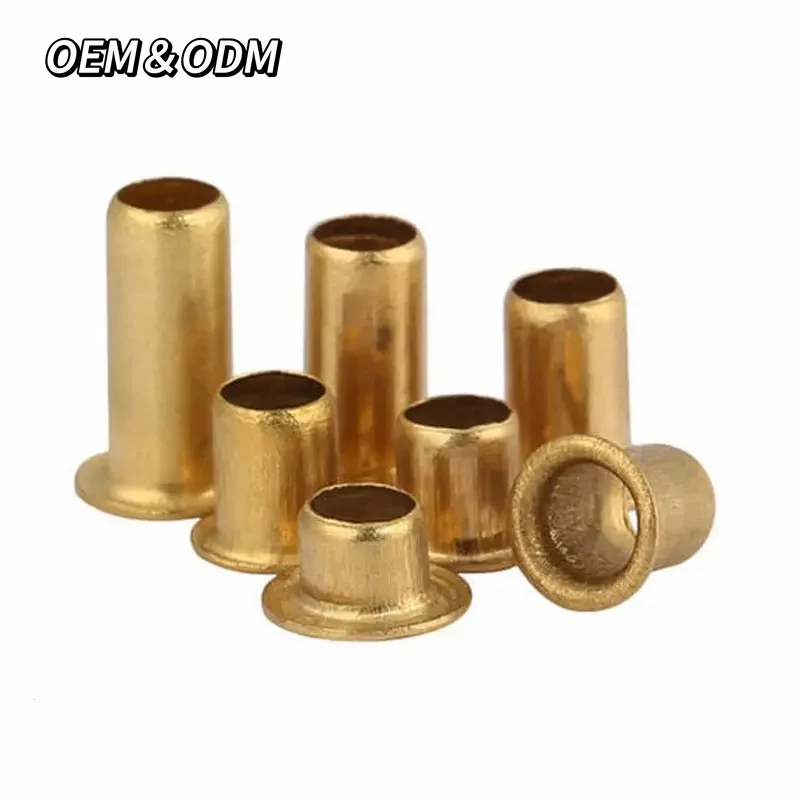 Flat Round Head Nickel Zinc Carbon Steel Semi-Hollow Semi-Tubular Semi Hollow Tubular Rivet