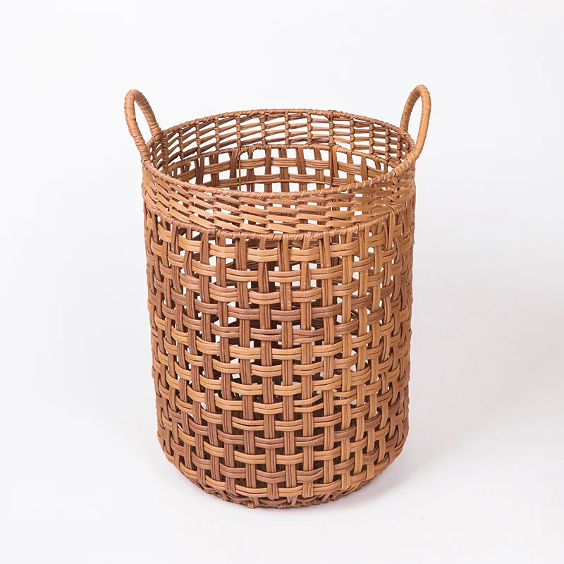 Other Storage Basket Plastic & Teen Storage Organizers and Storage Home Hand Woven Tall Round Kids Handmade Multifunction 5pcs