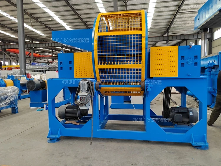 Полуавтоматическая машина для резки шин линии переработки отходов оборудование