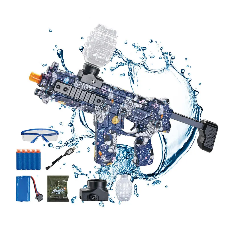 2024 2 IN 1 R99 Simulation Electric Automatic Splatter Gel Ball Electric Toys Soft Bullet Gun For Kids Adult