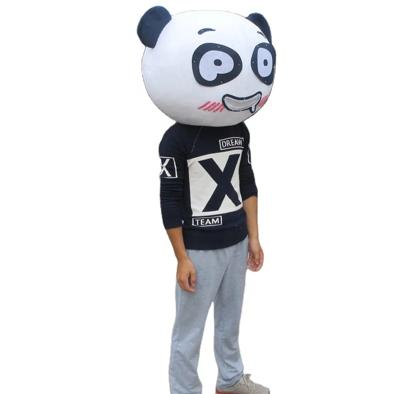 
custom mascot costume head/ panda mascot head 