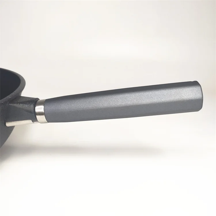 30cm Bakelite handle Induction non stick Cookware cast  aluminium wok