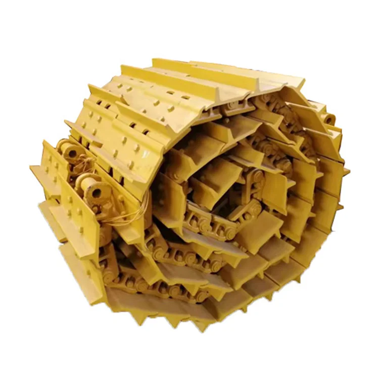 Excavator spare parts 8171gf 8190mk track link with shoes track chain link assy group