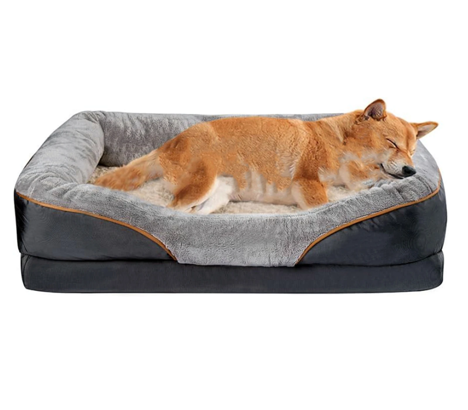 Egg Crate Orthopedic Foam Pets Dog Sofa Bed & Sofa with Removable Washable Cover Dog Sleeper for pets dogs