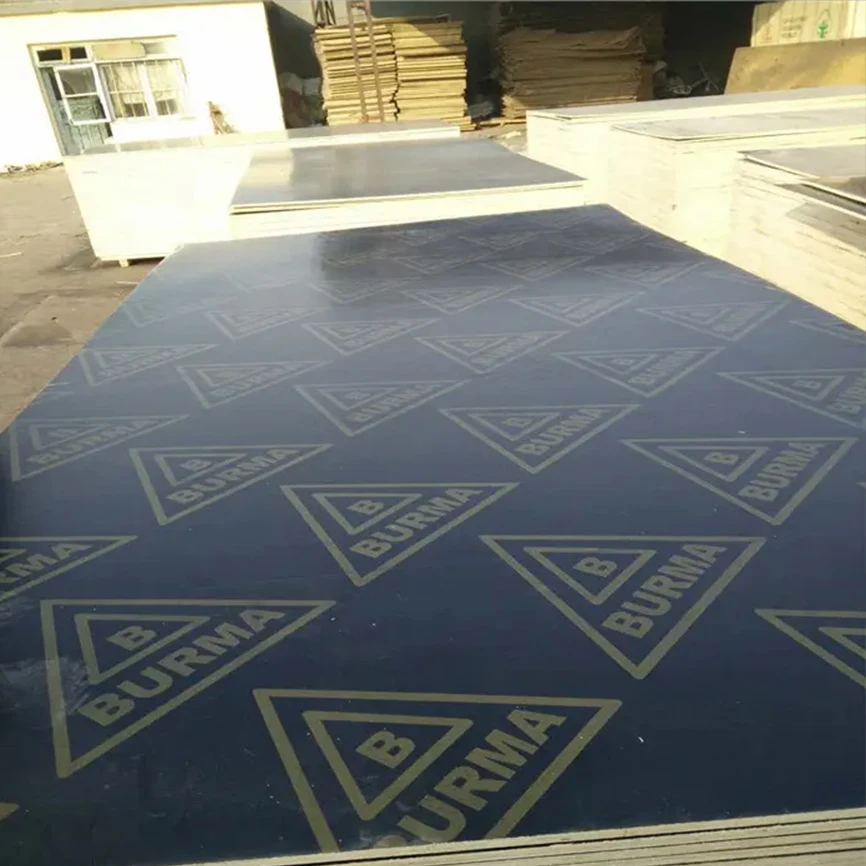 High Quality Marine Board Plywood 1830*915mm Black Film Faced Plywood 14mm Laminated Marine Plywood