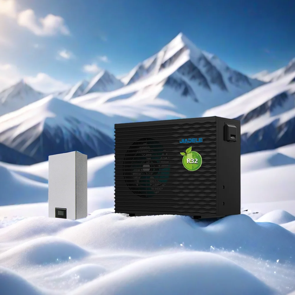 JIADELE  Bomba de calor water heater heat pump split system Heating Cooling Air to water heat pump split case water pump