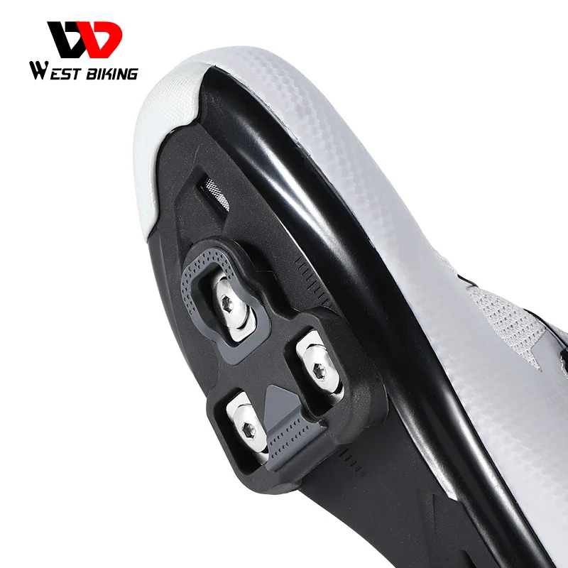 WEST BIKING Cycling Equipment Bicycle Part Accessories Road Bike Cleats Pedal Clip Pedal Lock Bicycle Cleats