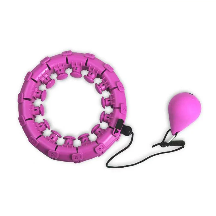 good quality adults adjustable fitness weight smart hula hoops circle ring