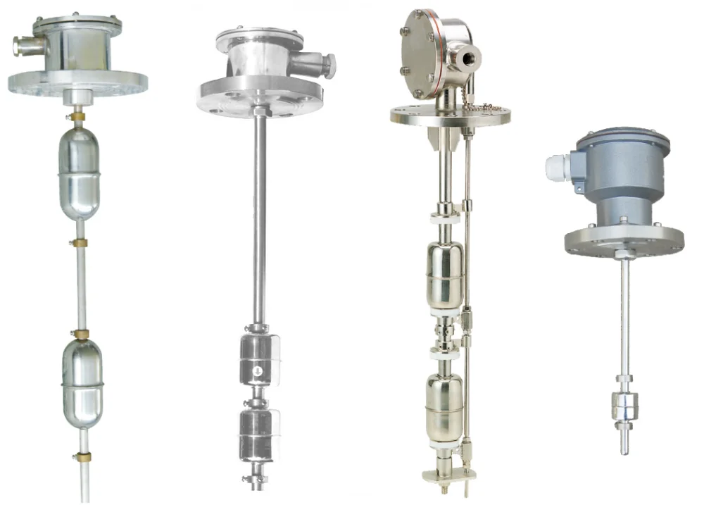 China factory price stainless steel 304 easy clean tubular liquid level gauge top or side mounting float water level gauge