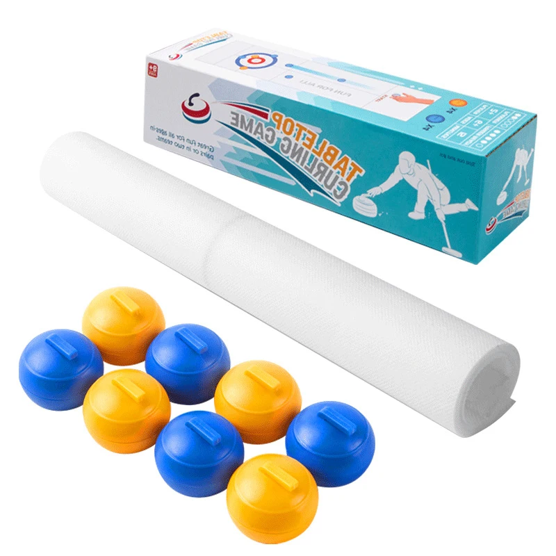 High Quality Unisex Air Hockey Challenge Bowling Curling Puzzle Board Game for Adults Children for Parent-Child Leisure Time