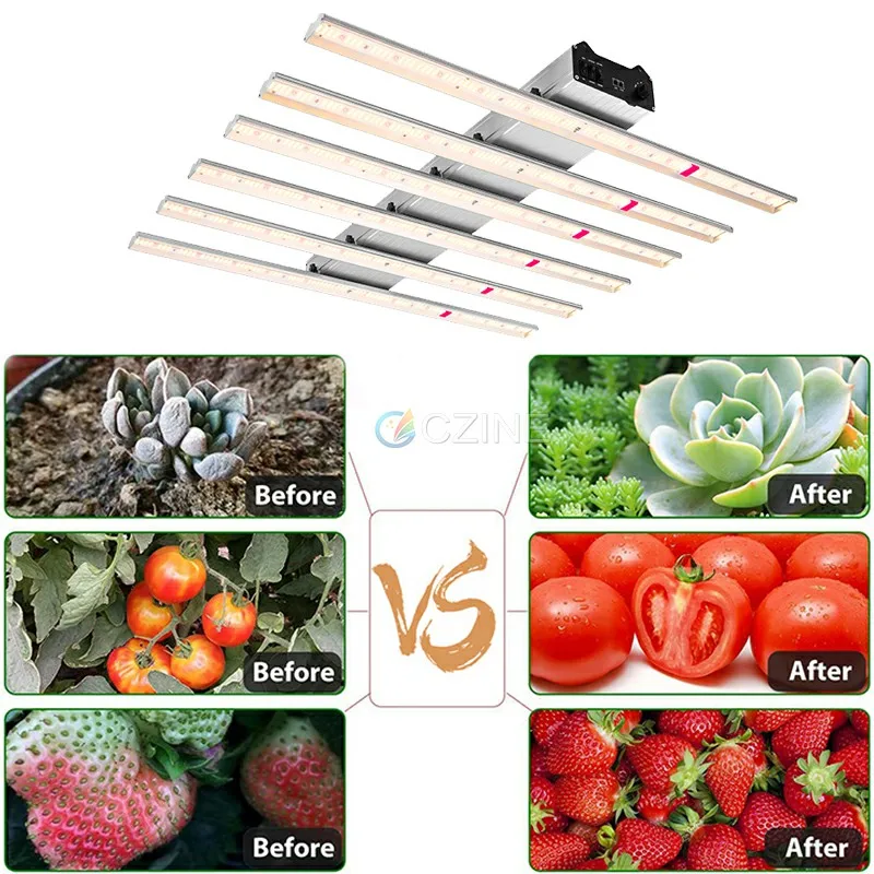 Usa Uk Eu Ca Au Ru Shipping Fast 480w 720w 960w Samsung Lm 301b Dimmable Full-spectrum Led Grow Lights For Vertical Farming