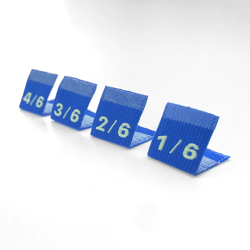 
Fashion Design Cuctom Private Centerfold wovenlabels Trouser Children Clothing Woven Size Main Labels 