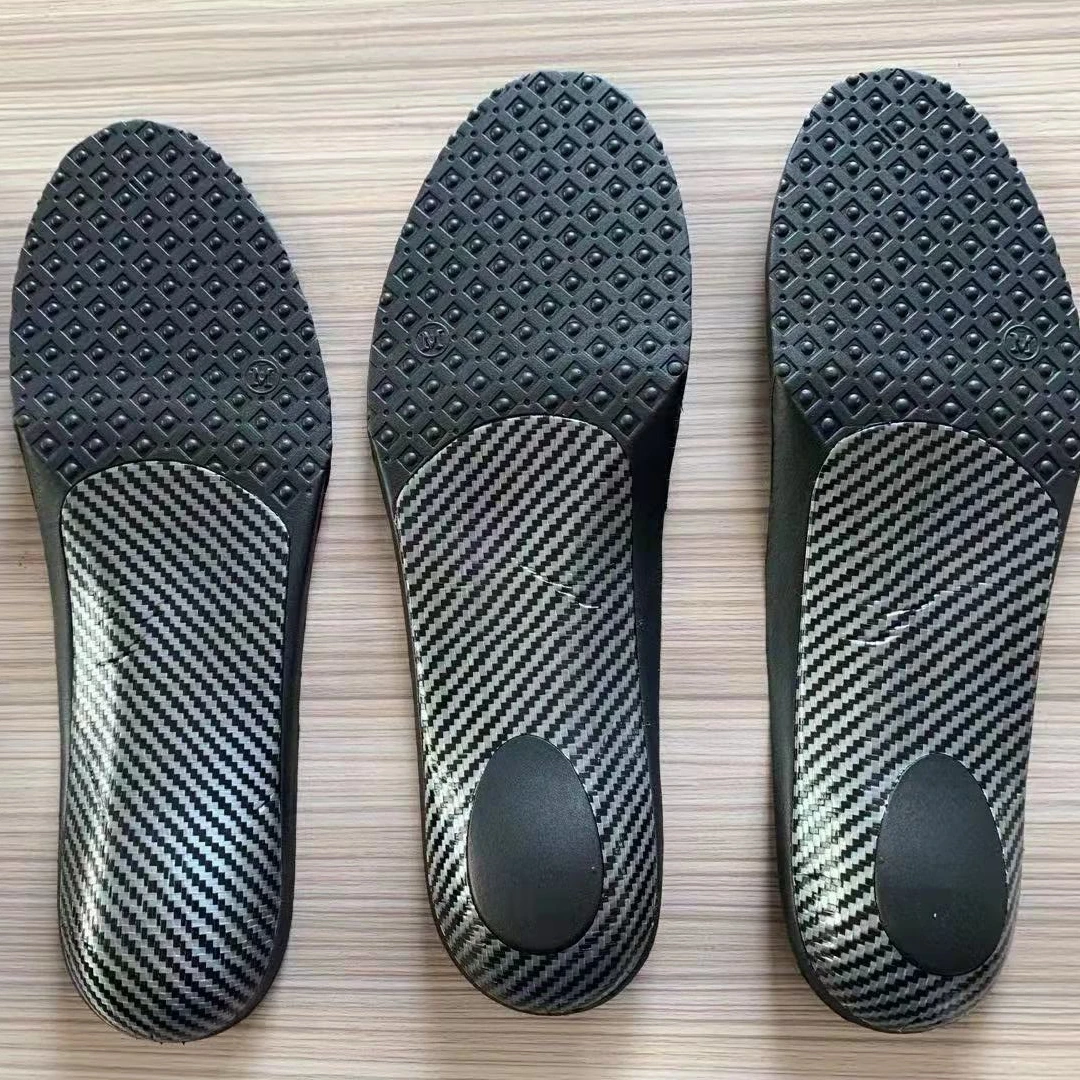 Customized Carbon Fiber Insoles Flatfoot Orthopedic Orthotic Arch Support Insole