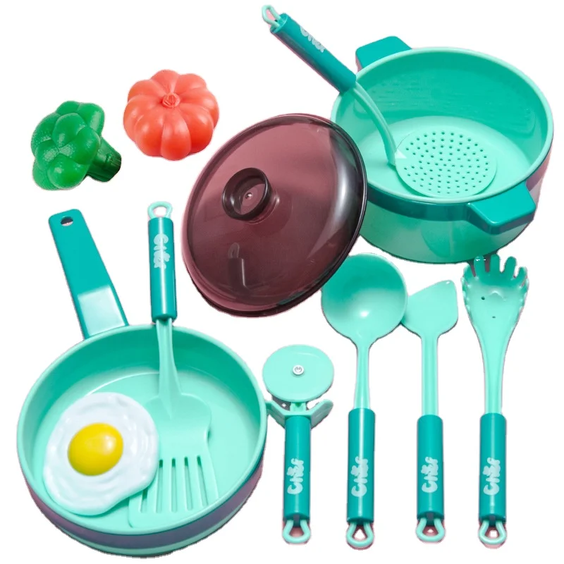 2024 New Arrivals Fashion Kids Eco Friendly Best Seller Miniature Kitchen Set Gor Real Cooking Kitchen For Girls Kids