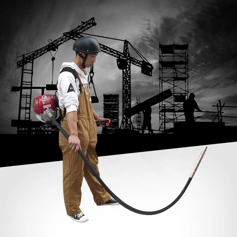 Concrete mixer vibrator stabilized motor concrete mixing tool electric cement soil concrete vibrator