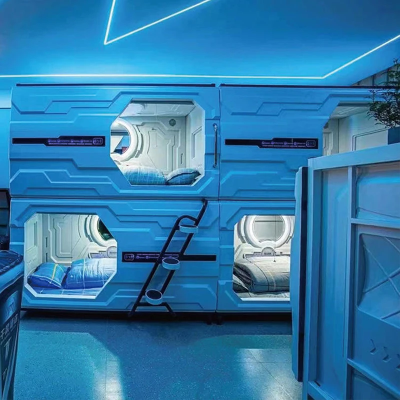 BATA New arrival  single double capsule soundproof capsule hotel bunk sleeping pods modern capsule