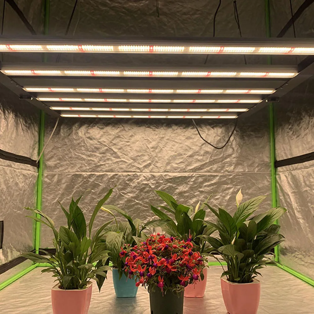 Luxgrow Indoor Samsung lm561c lm301b Sosen LED 6 8 Bars 720 1000 Watt Bloom LED Grow Light 720w 1000w Full Spectrum for Plants
