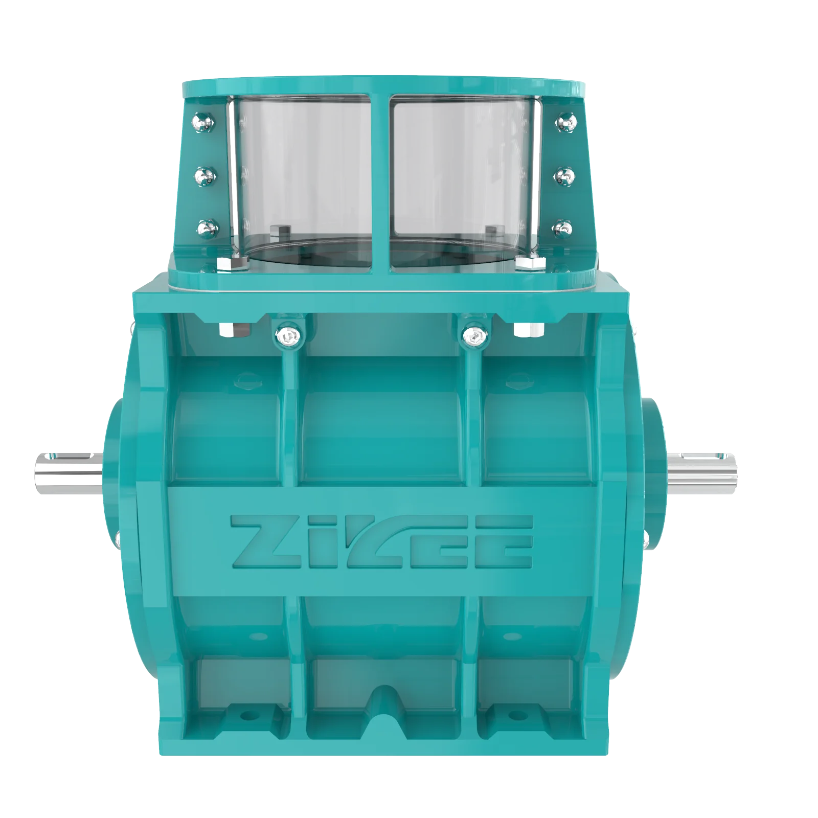 Deliver rotary airlock valve for bulk material powder pellets