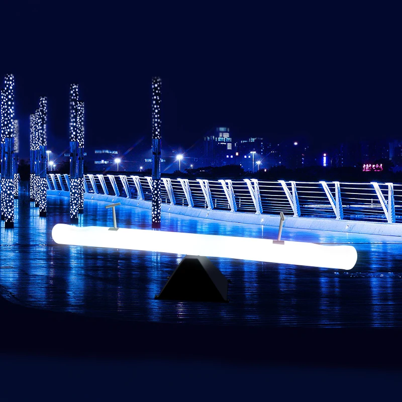 Children Indoor Funny Baby Spinning Outdoor Slide See Saw Toy Amusement Park Playground Kids Plastic LED Seesaw for Toddlers