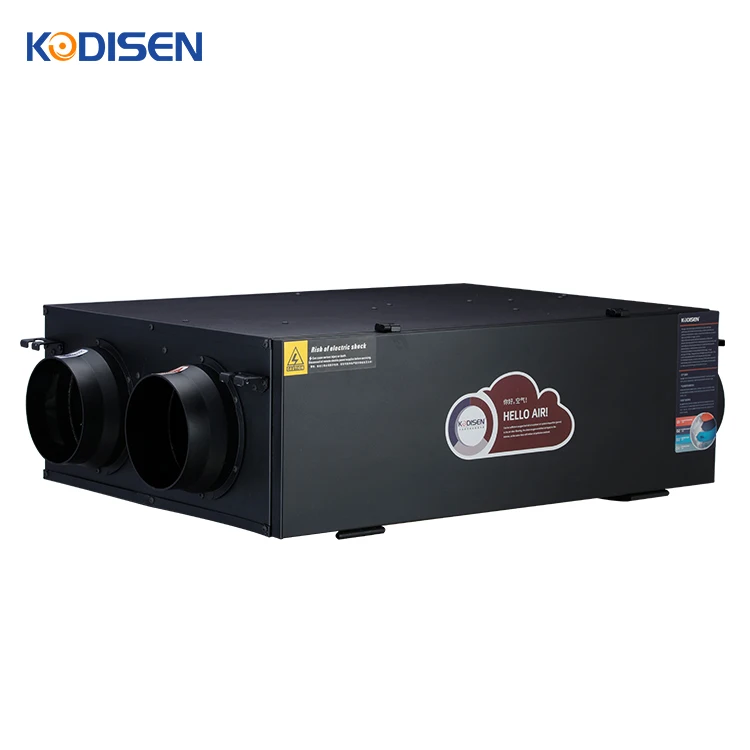 Energy Heat Recovery Home Ventilation System Hvac Fresh air Hrv Erv Ventilators Machine for