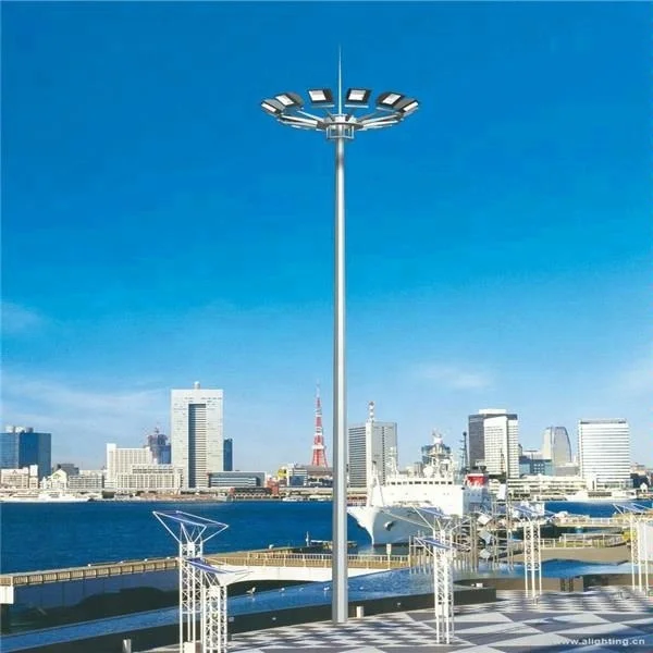 20M,25M,30M,35M pole with auto lifting system High Mast light