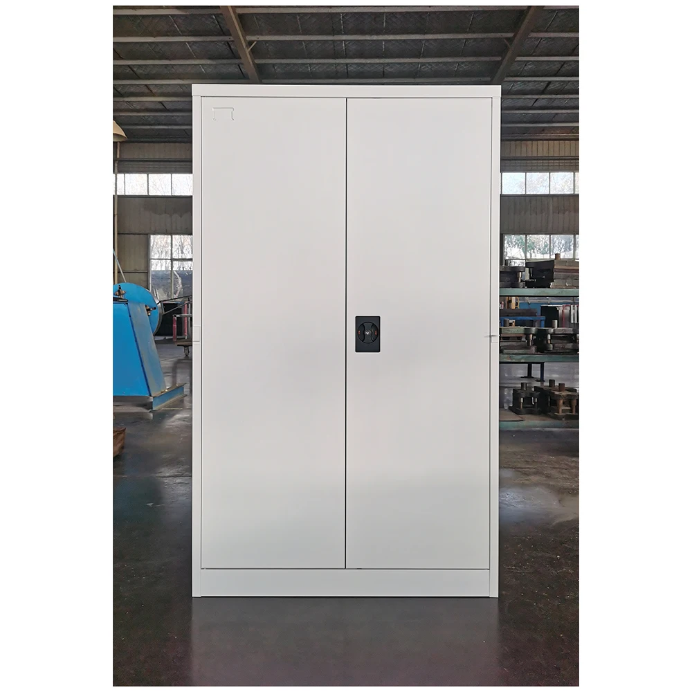 Office Furniture Steel Cupboard Office Steel Filing Cabinet Metal Cupboard Metal Storage Cabinet File with 2 Swing Doors