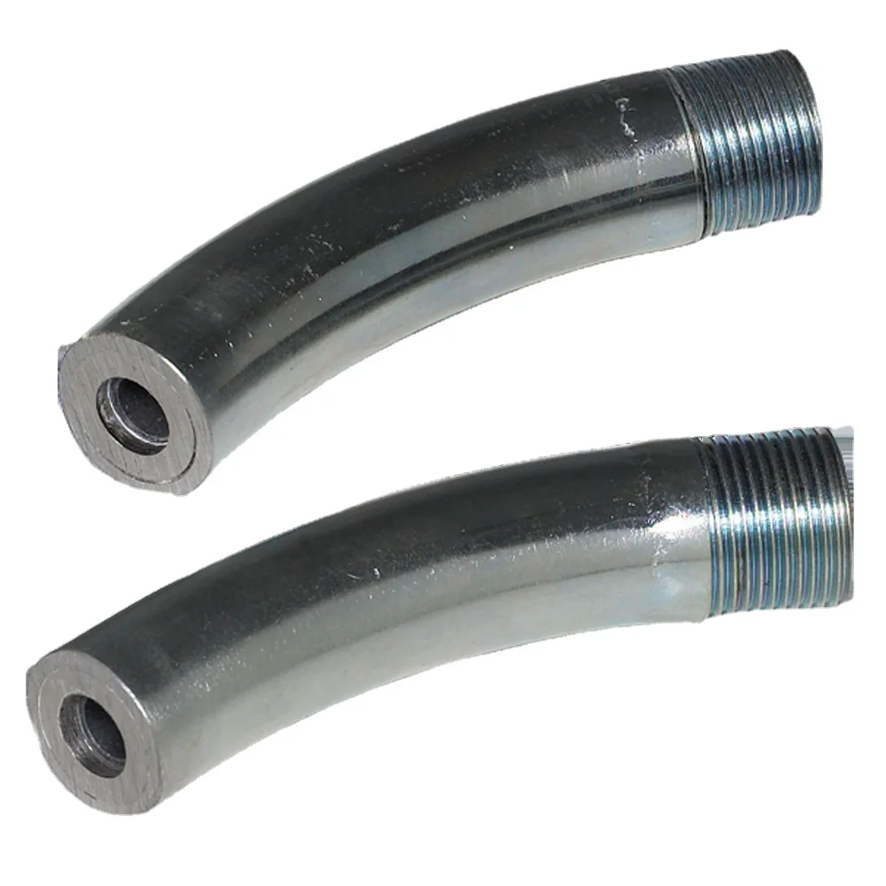 Boron carbide 40 degree curved banana blasting nozzle hydro angle nozzles hardness wet blast nozzle for precise sandblasting