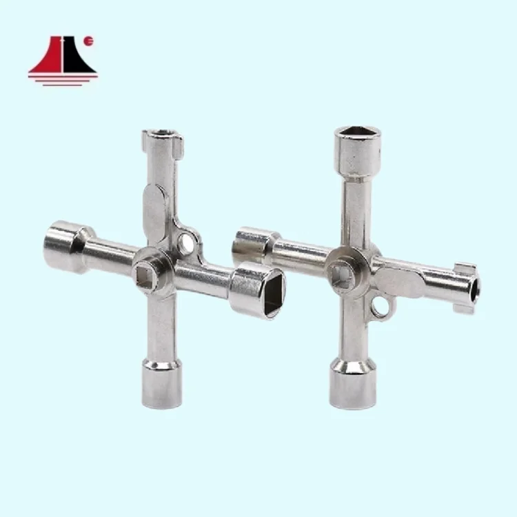 Fast delivery  For General Elevator Multi-Function Key Four-Corner Triangle Cross Lift Spare Parts Elevator Door Key