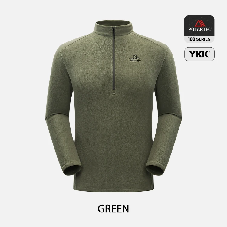 Mens Winter Slim Fit Tech Polar Fleece Jacket with Custom Logo Wholesale Stand Collar Windproof polartec fleece jacket