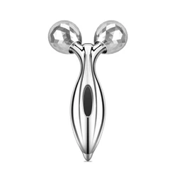 Электрический массажер DOMAS на солнечной батарее для похудения и лифтинга лица, ролик для ухода за кожей лица, Радиочастотное устройство для красоты кожи