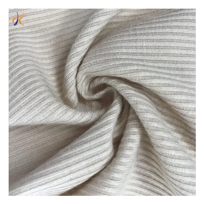 Wholesale 210gsm rib knitting 100% polyester spandex fabric for sublimation custom color textile