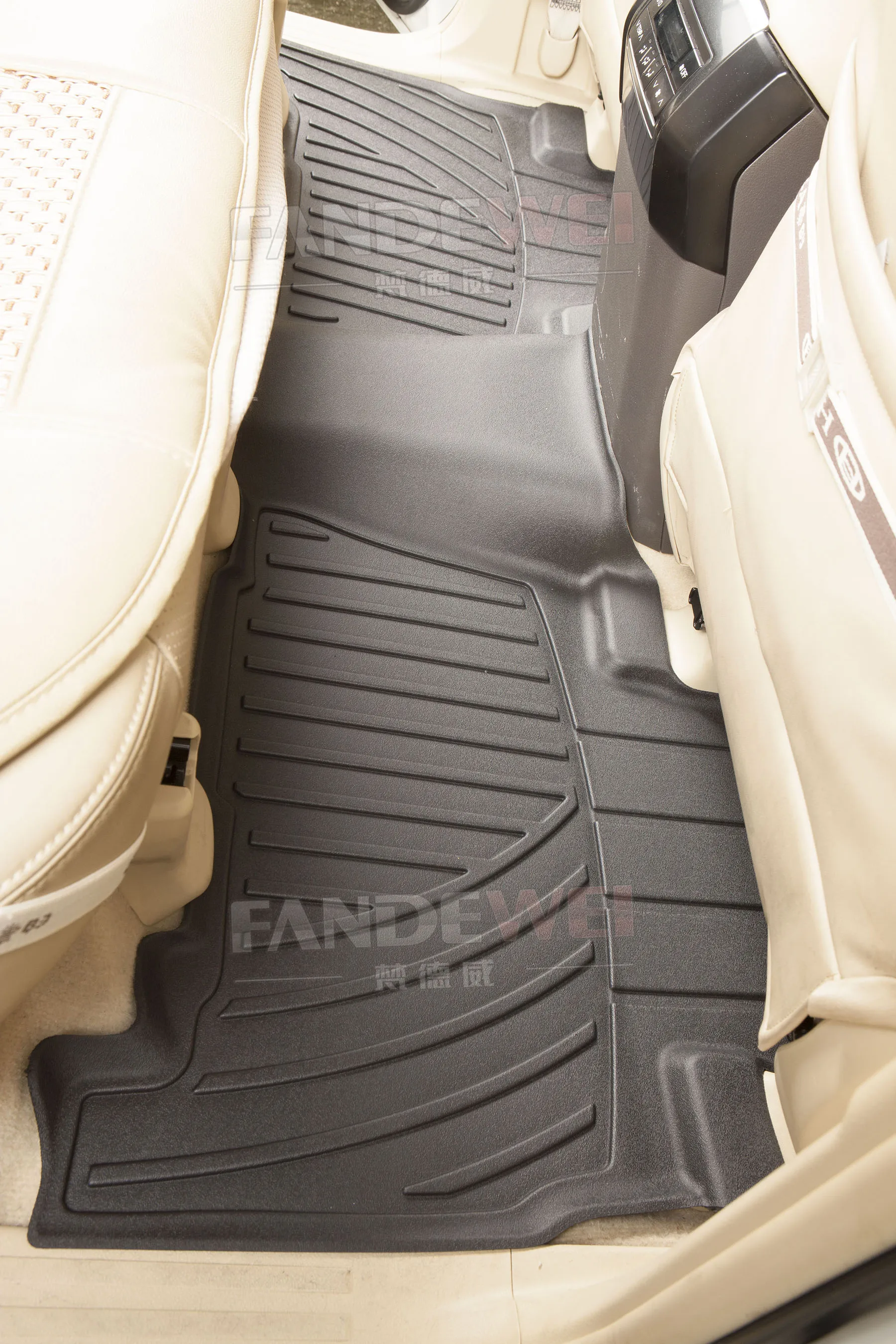 hot sale 3D car mats for Toyota Prado 150 waterproof anti-slip precise fitting TPE carpet auto interior protective accessories