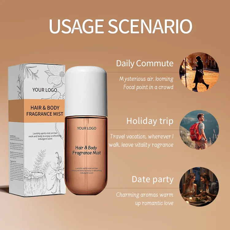 Private Label unisex vanilla parfum perfume perfumes para mujer Long-Lasting Fragrance perfume hombre hair & body fragrance mist