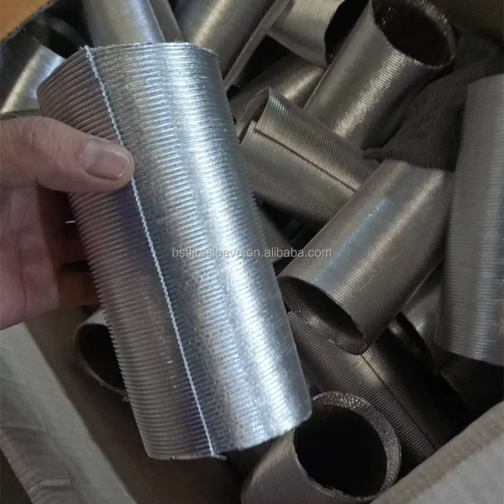 Aluminum Laminated Fiberglass Reflective Corrugated Tube