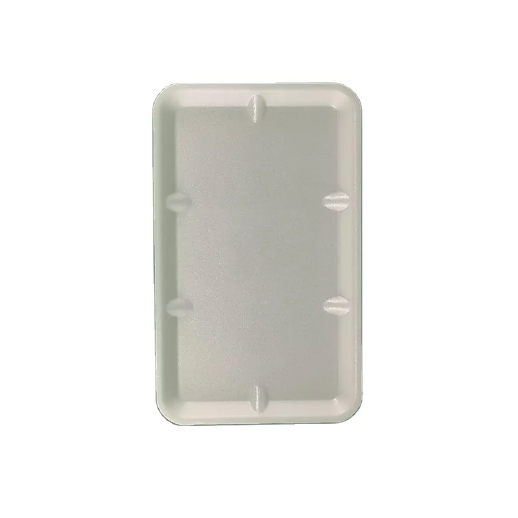 Новая микро зеленая Коммерческая упаковочная коробка овальный пластиковый лоток для общественного питания