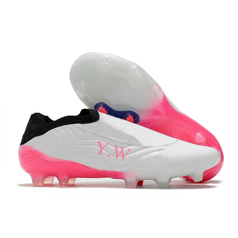 New Arrivals Non-Slip Breathable Stud Training Competition Genuine Kids Age 14 Football Shoes Size 41