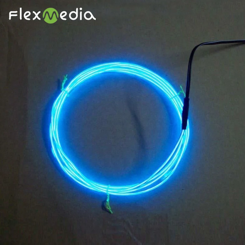 light up waterproof EL strip EL tape electroluminescent sheet led neon strip display for car decal stair strip indoor or outdoor
