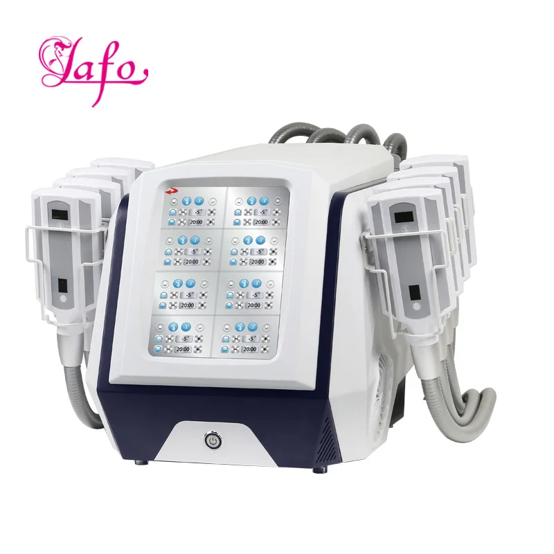 Professional Cryotherapy Weight Loss Cellulite Removal Cryolipolisis Body Slimming Cryolipolysis Cryo Machine With 8 Plate