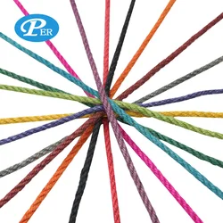 Colored Jute Dyed Rope of Twine