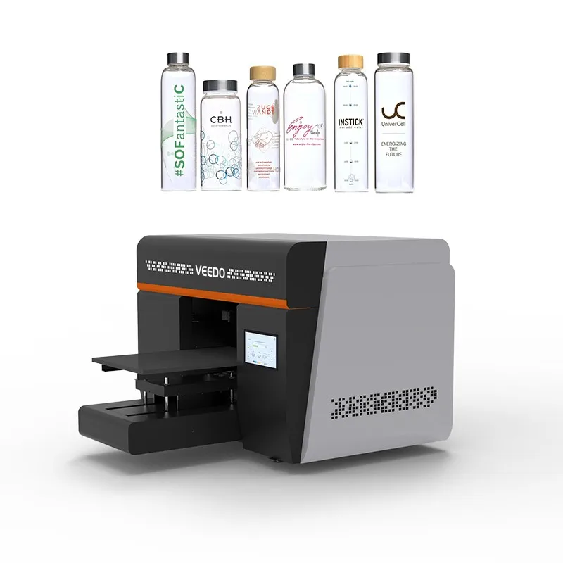 Automatic A3 Size Uv Dtf With Varnish I3200 Heads Uv Led Flatbed Printer