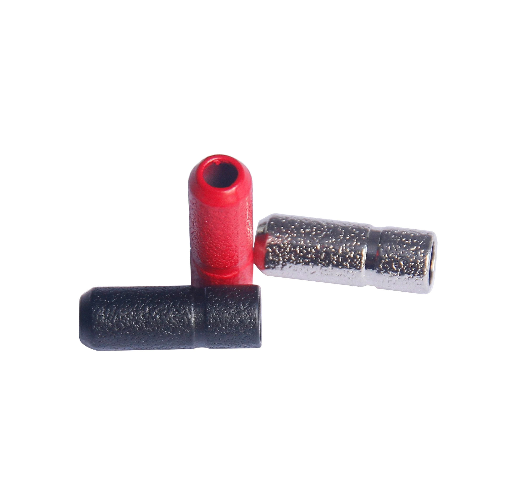 Bullet drawstring cord end metal stopper for apparel