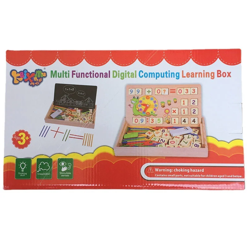 Montessori Magnetic Number Maze Game Board for Kids