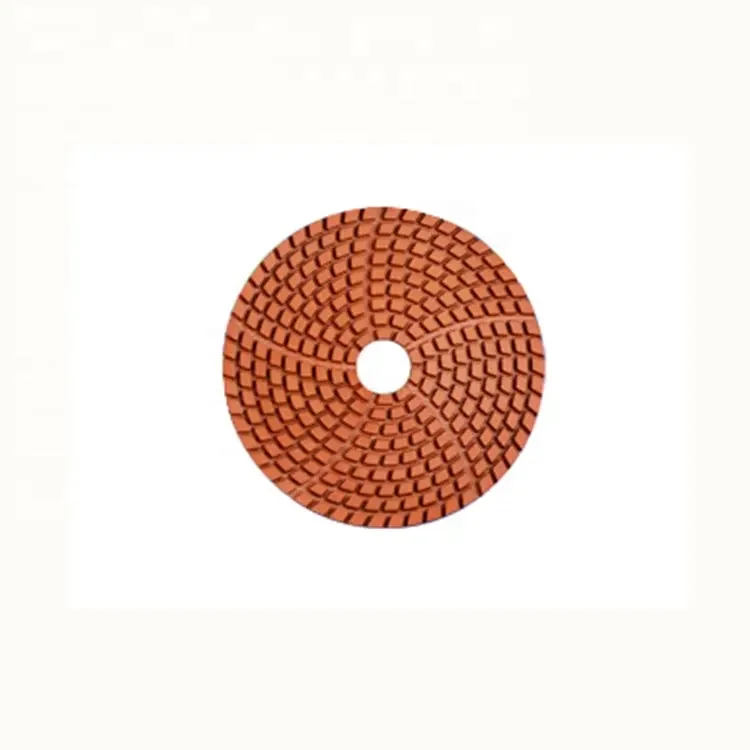 TRUE SHINE Top quality wet polishing pads granite polishing pads Threaded tooth 2024