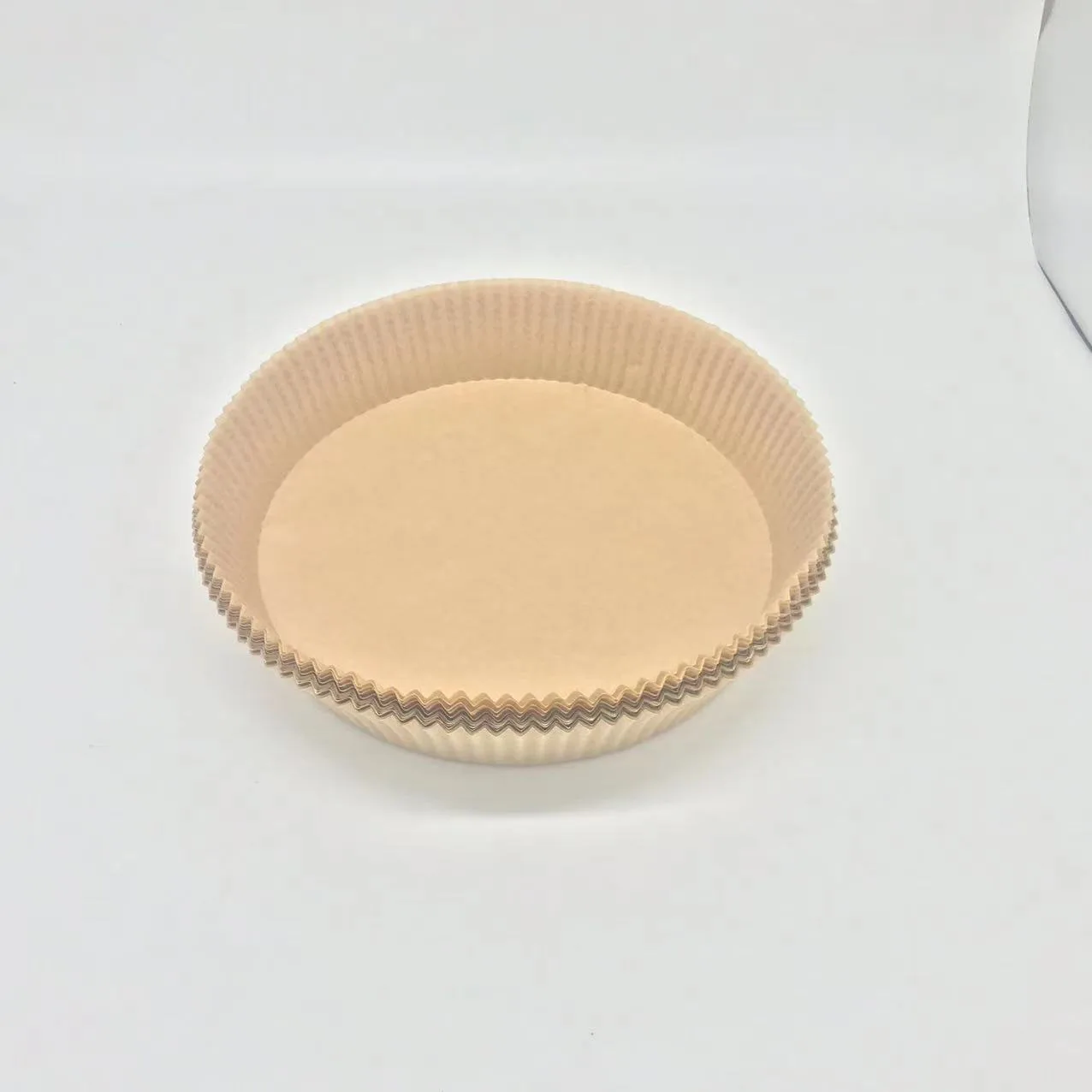 Wholesale Air Fryer Liner Disposable Corrugate Air Fryer Paper Liner Parchment Round Square Shape Air Fryer Paper Liners