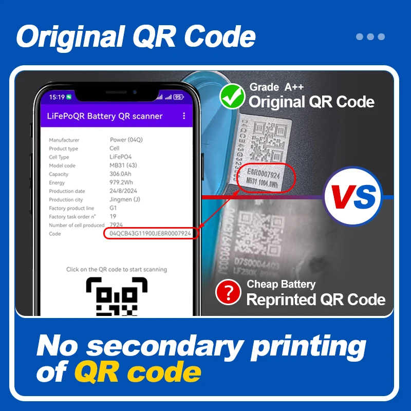 HSEV Grade A 3.2V 314Ah LiFePO4 Cell MB31 314Ah lifepo4 battery cell max 330ah ifepo4 akku for 48V 51.2V Solar storage system