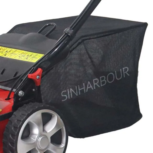 16inch steel chassis hand push HG41P-LC123 mini petrol agricultural lawn mower