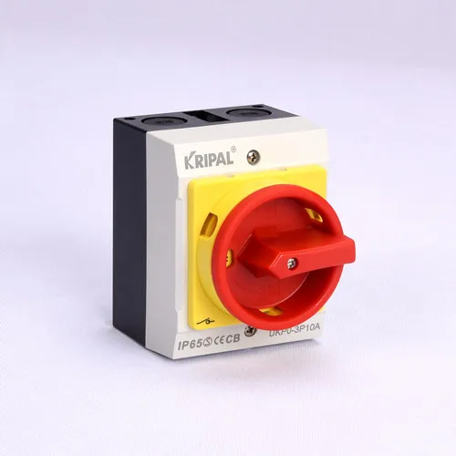 Waterproof Rotary Isolator Switch  four pole IEC standard IP65