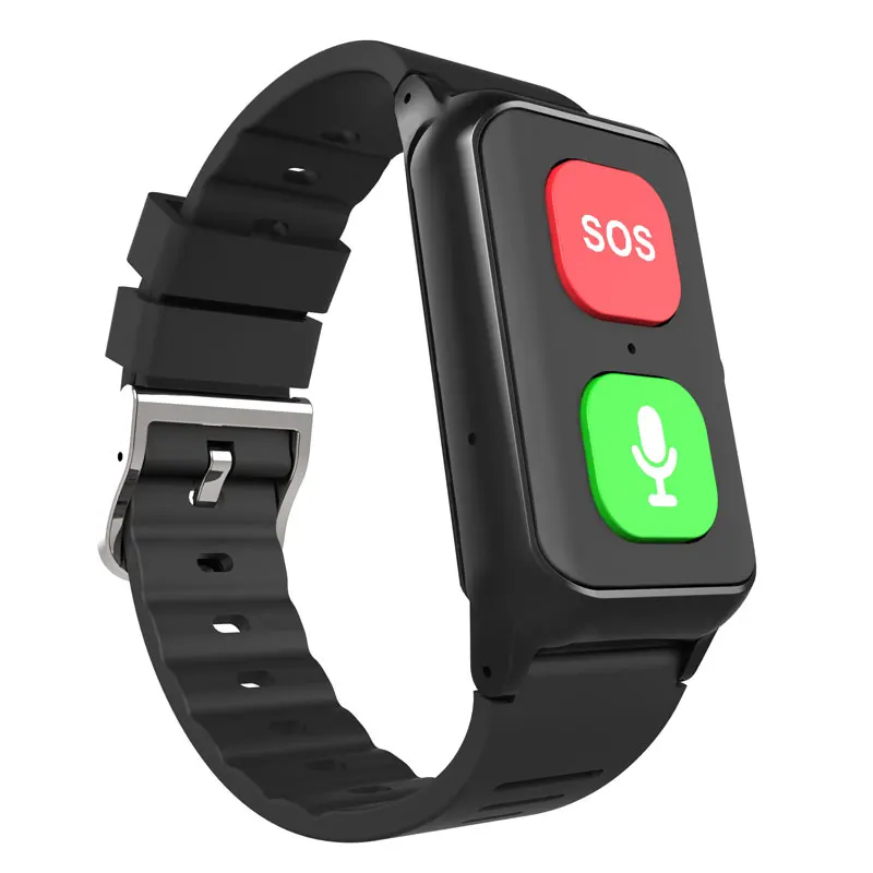 A70 old man fitness tracker wristband with GPS WIFI heart rate ECG body temperature monitor  A70 kids elder smart watch