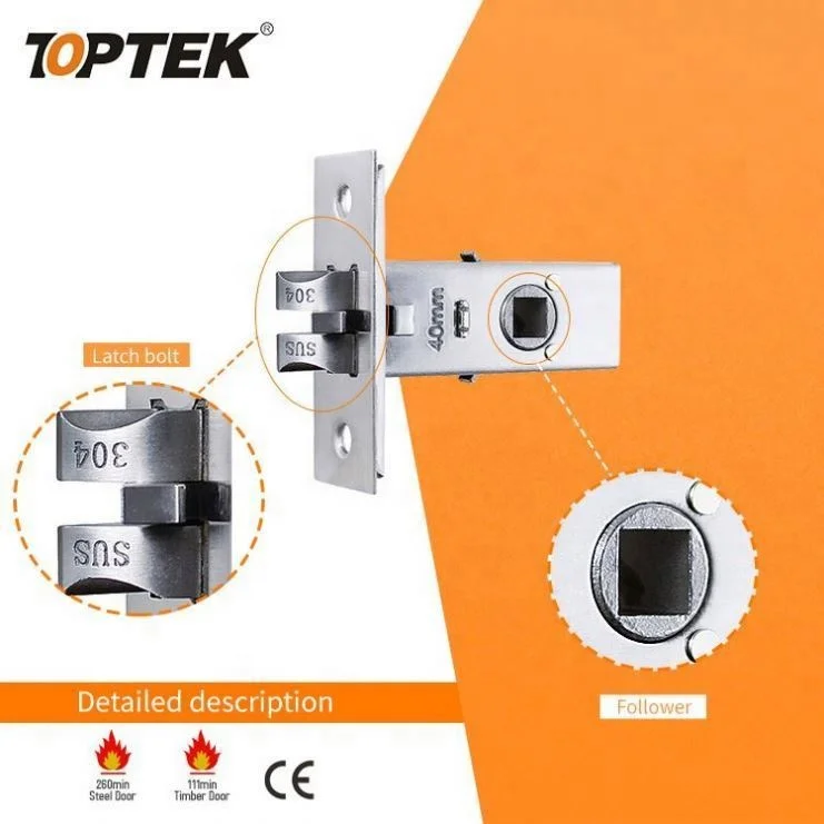 French type mortise Lock body for wooden or steel doors